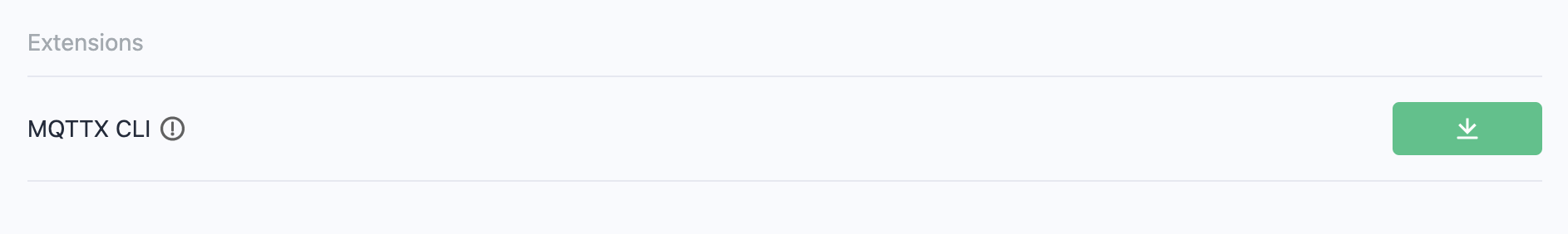 mqttx-settings-install-cli